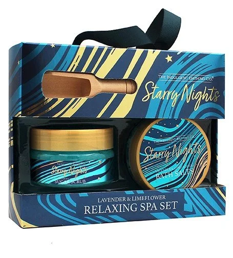 Starry Nights coffret cadeau gommage corps 135 g + sel de bain 105 g