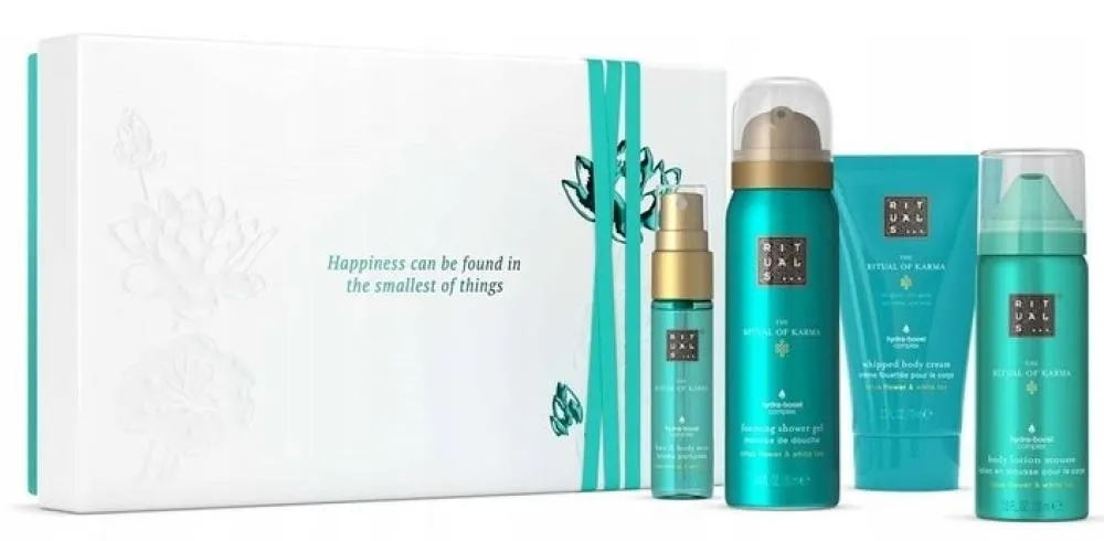 The Ritual Of Karma Coffret Routine pour le Corps en 4 étapes