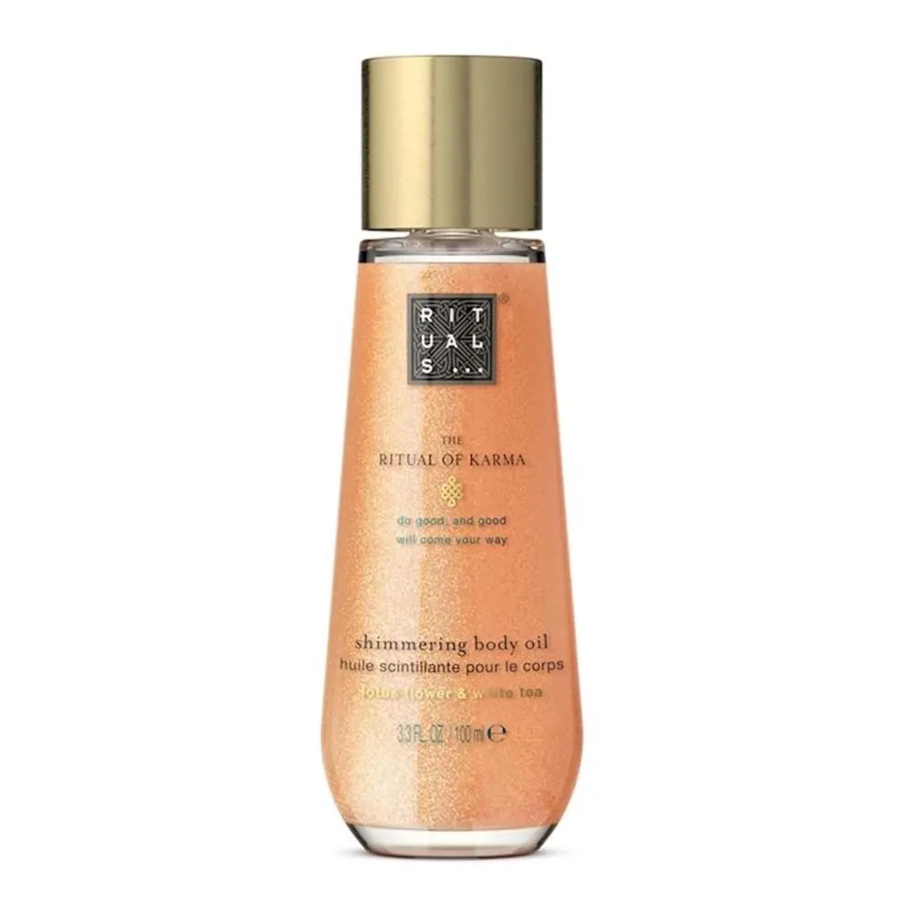 The Ritual of Karma Huile scintillante pour le corps /3,38 OZ 100 ml