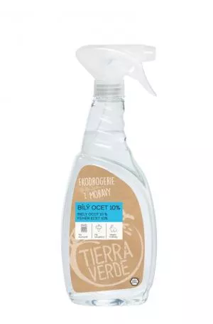 Tierra Verde Vinaigre blanc 10% 750 ml - spray - aide ménagère universelle