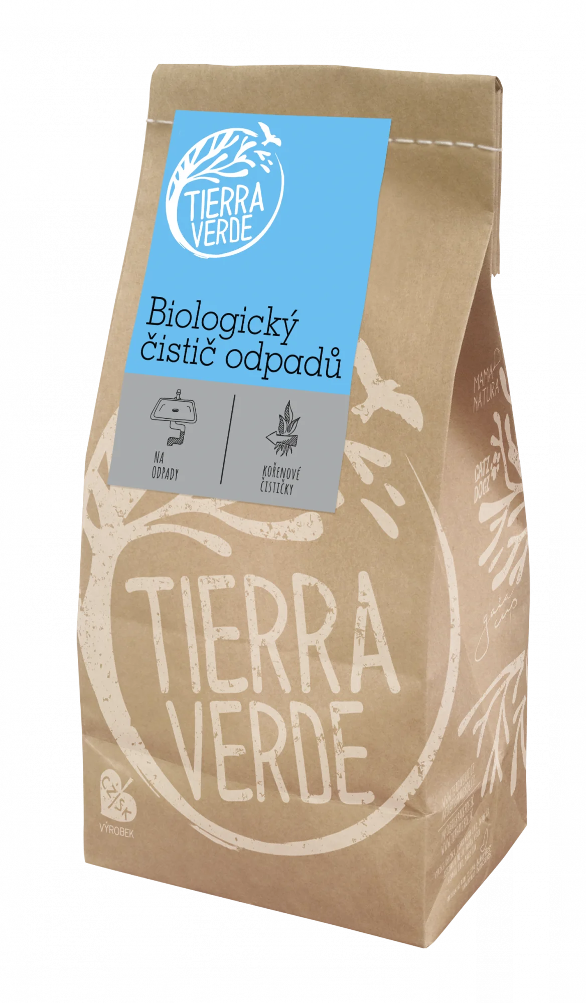 Tierra Verde Nettoyant biologique pour canalisations (500 g) - à base de micro-organismes et d’enzymes