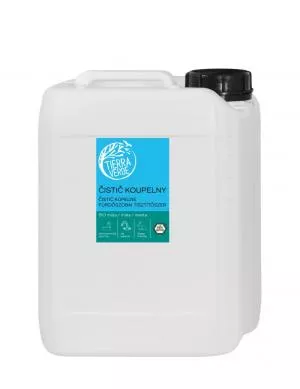 Tierra Verde Nettoyant pour salle de bains avec BIO mint 5 l (bidon) - avec tensioactifs biodégradables