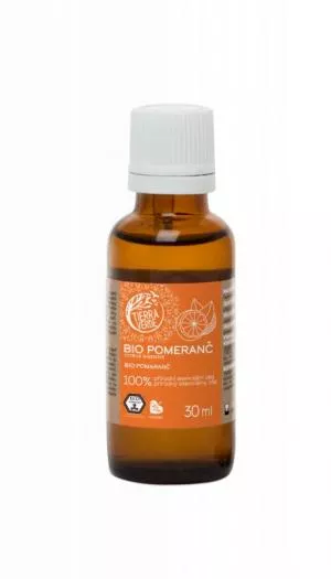 Tierra Verde Huile essentielle d'orange BIO (30 ml) - stimulant de l'humeur