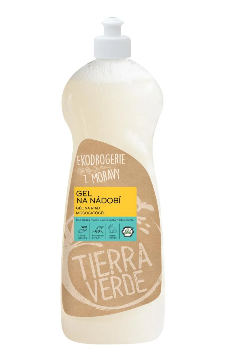 Tierra Verde Gel vaisselle - BIO menthe douce 100 ml