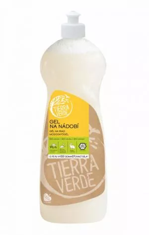 Tierra Verde Gel vaisselle à l'huile de citron biologique (1 l)