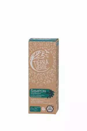 Tierra Verde Shampooing à l'ortie pour cheveux gras au romarin (230 ml)