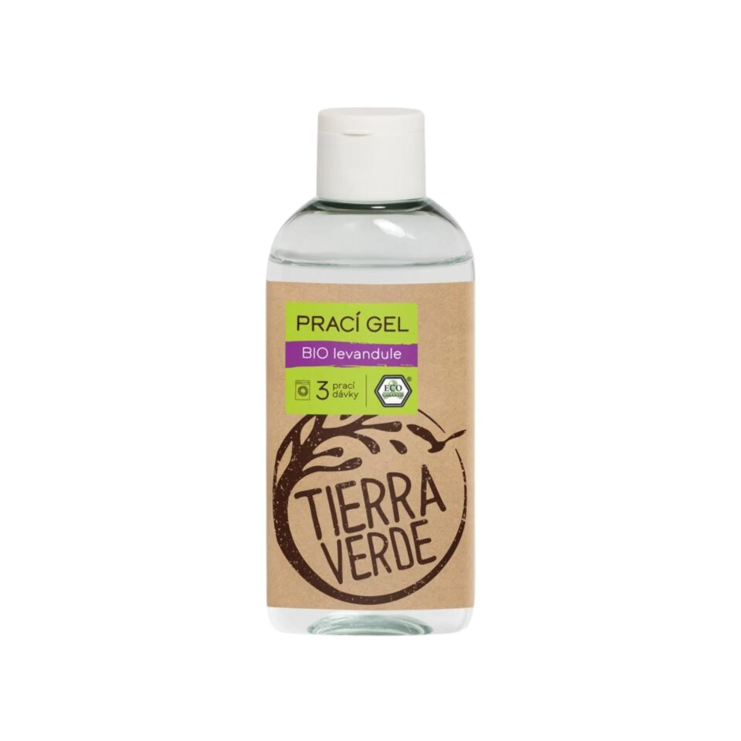 Tierra Verde Gel lessive parfumé à la lavande BIO 1 l - nouvelle formule améliorée