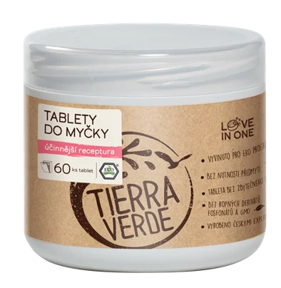 Tierra Verde Tablettes pour lave-vaisselle 3 pcs (échantillon) - nouvelle formule plus efficace