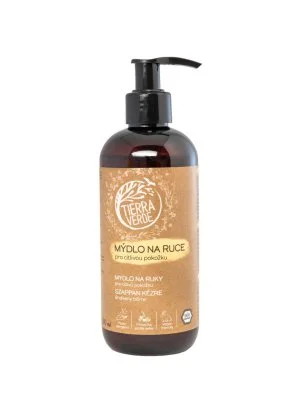 Tierra Verde Savon liquide pour les mains - peau sensible 290 ml - au plantain bio tchèque