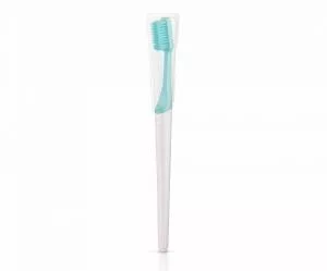 TIO Brosse à dents (moyenne) - vert turquoise - fabriquée à partir de plantes