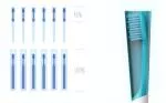 TIO Brosse à dents (ultra douce) - gris galet - fabriquée à partir de plantes