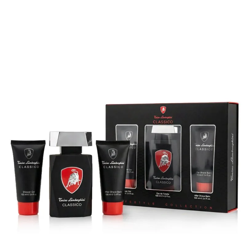 Classico eau de toilette pour homme 125 ml + baume après-rasage 100 ml + gel douche