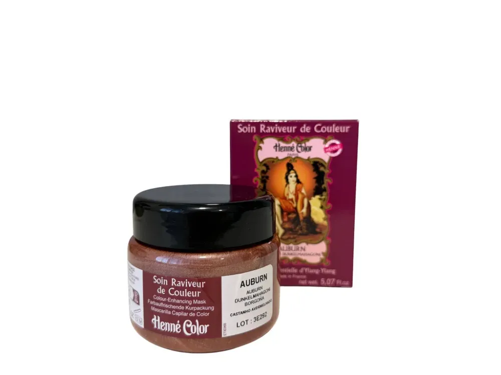 Henné Color Masque capillaire nourrissant teinté 150ml Bordeaux