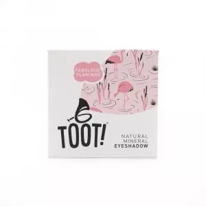 TOOT! Ombre à paupières minérale rose - Fabulous Flamingo (2,3 g) - douce pour les peaux sensibles