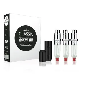 Coffret cadeau Travalo Classic vaporisateur de parfum rechargeable Black 3 x 5 ml