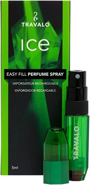 Travalo Perfume Pod Ice vaporisateur de parfum rechargeable pour hommes