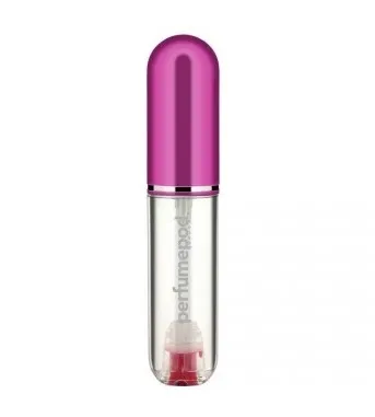 Perfume Pod Pure vaporisateur de parfum rechargeable Hot Pink 5 ml 5 ml rose vif