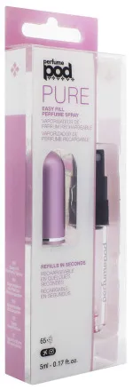Perfume Pod Pure vaporisateur de parfum rechargeable Rose 5 ml 5 ml rose