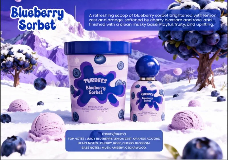 Blueberry Sorbet U eau de parfum 50 ml