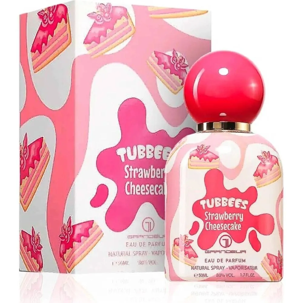 Tubbees Strawberry Cheesecake eau de parfum pour femme 50 ml
