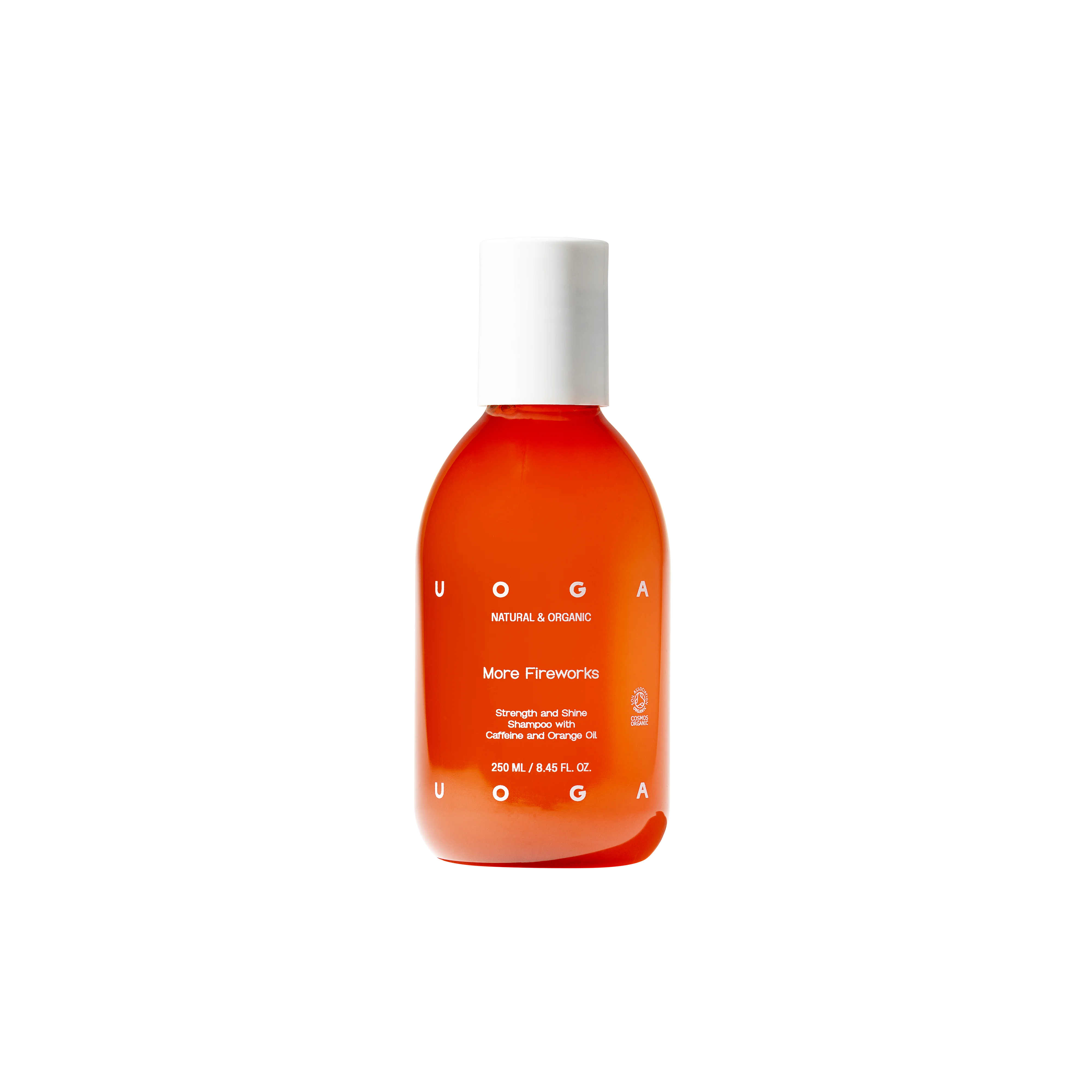 Uoga Uoga Shampoing pour des cheveux forts et brillants More Fireworks BIO (250 ml) - au parfum d'orange