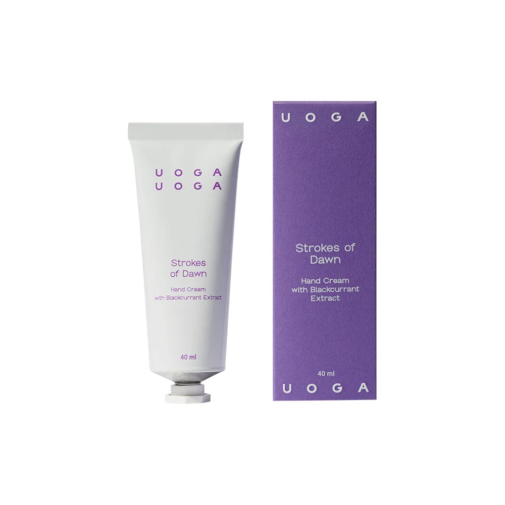 Uoga Uoga Crème hydratante pour les mains Strokes of Dawn (40 ml) - au beurre de mangue