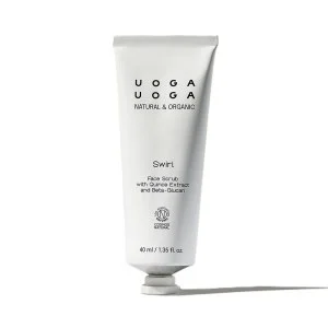 Uoga Uoga Gommage doux pour le visage à l'extrait de coing Swirl (40 ml) - convient même aux peaux sensibles