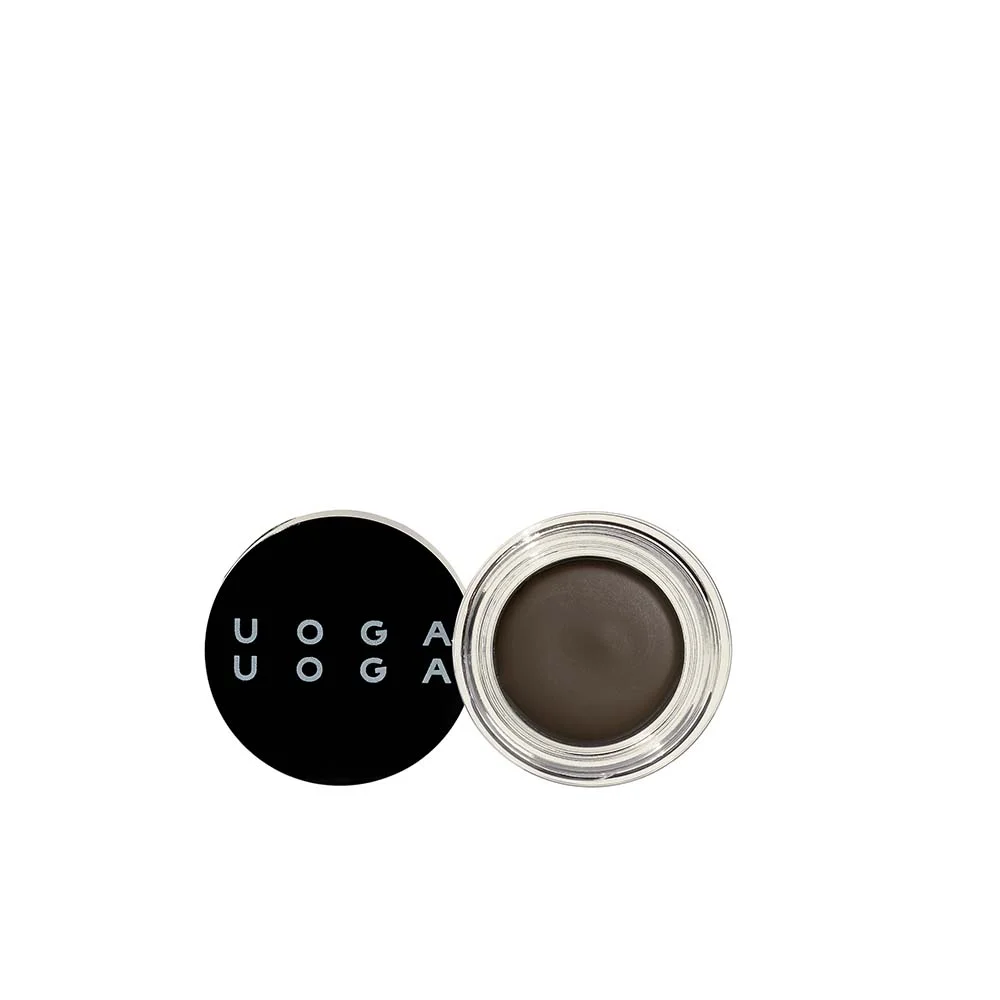 Uoga Uoga Pommade à sourcils crémeuse (2,5 ml) 792 Forest Path - Brun foncé - 3 teintes pour des sourcils visiblement plus fournis