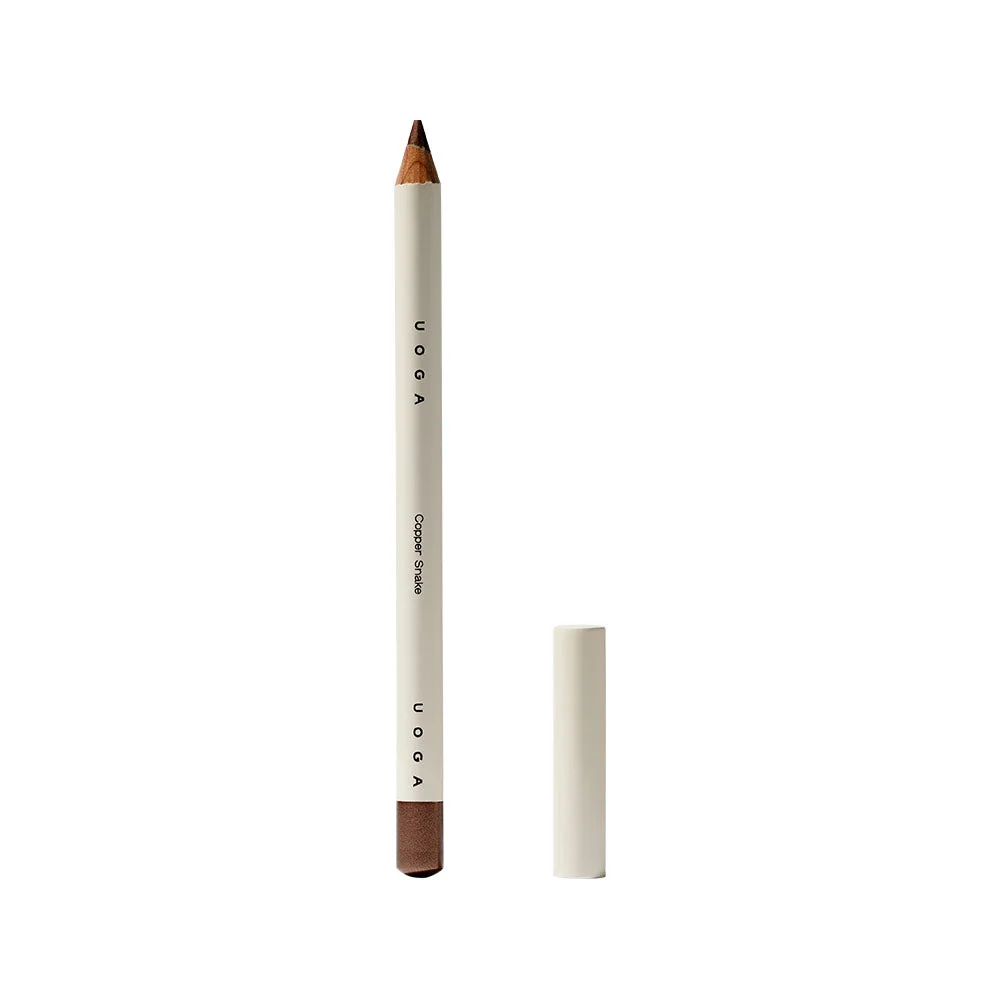 Uoga Uoga Crayon pour les yeux BIO à mine tendre 851 Melting Chocolate - Brun foncé - 4 teintes pour chaque look