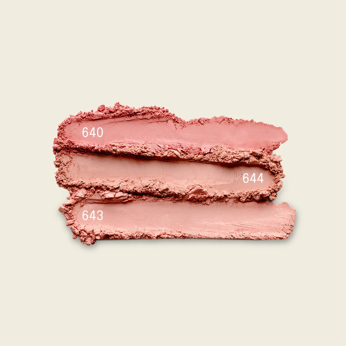 Uoga Uoga Fard à joues minéral en poudre libre à l'ambre (5 g) 6405 Coral Charm - mise en valeur naturelle des joues en 3 teintes