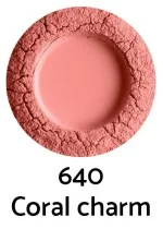 Uoga Uoga Fard à joues minéral en poudre libre à l'ambre (5 g) 6435 Peachy - rehausse naturellement les joues en 3 teintes