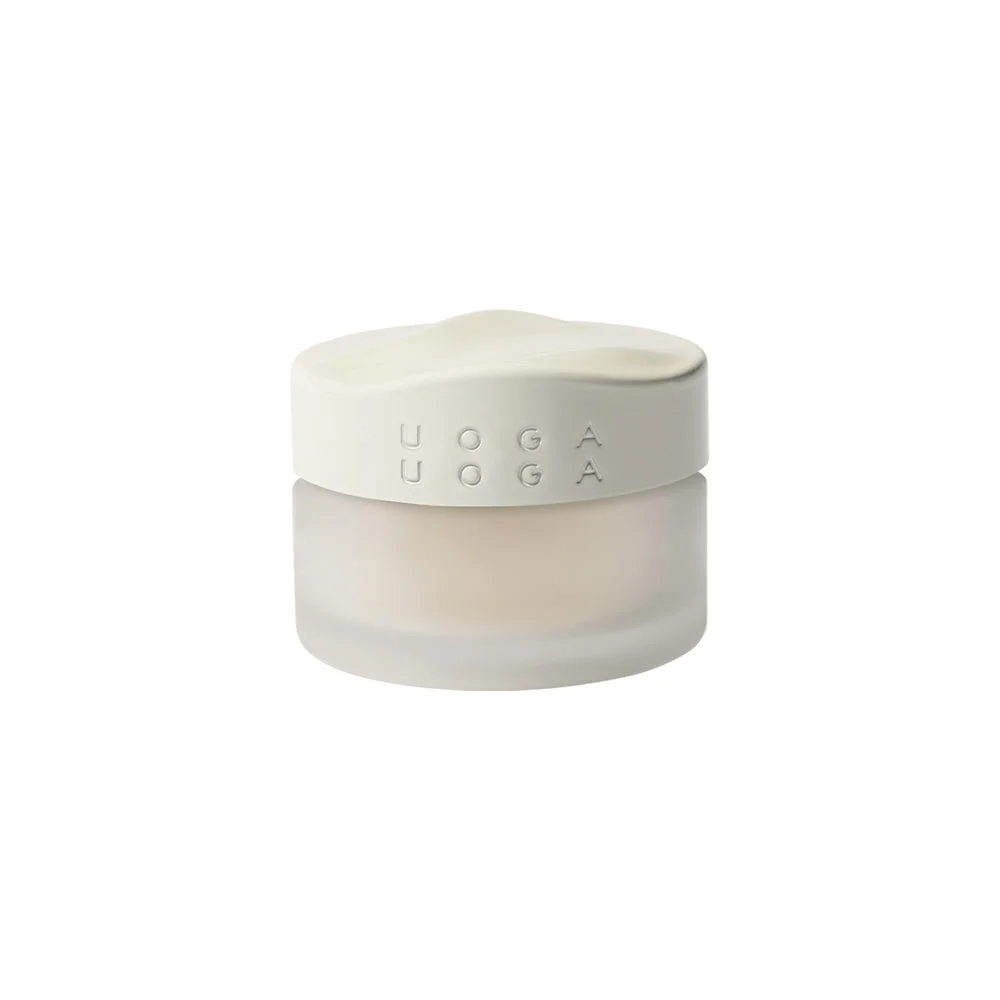 Uoga Uoga Fond de teint minéral en poudre à l'ambre (10 g) 636 Strawberry and Snow - léger, naturel, SPF 15