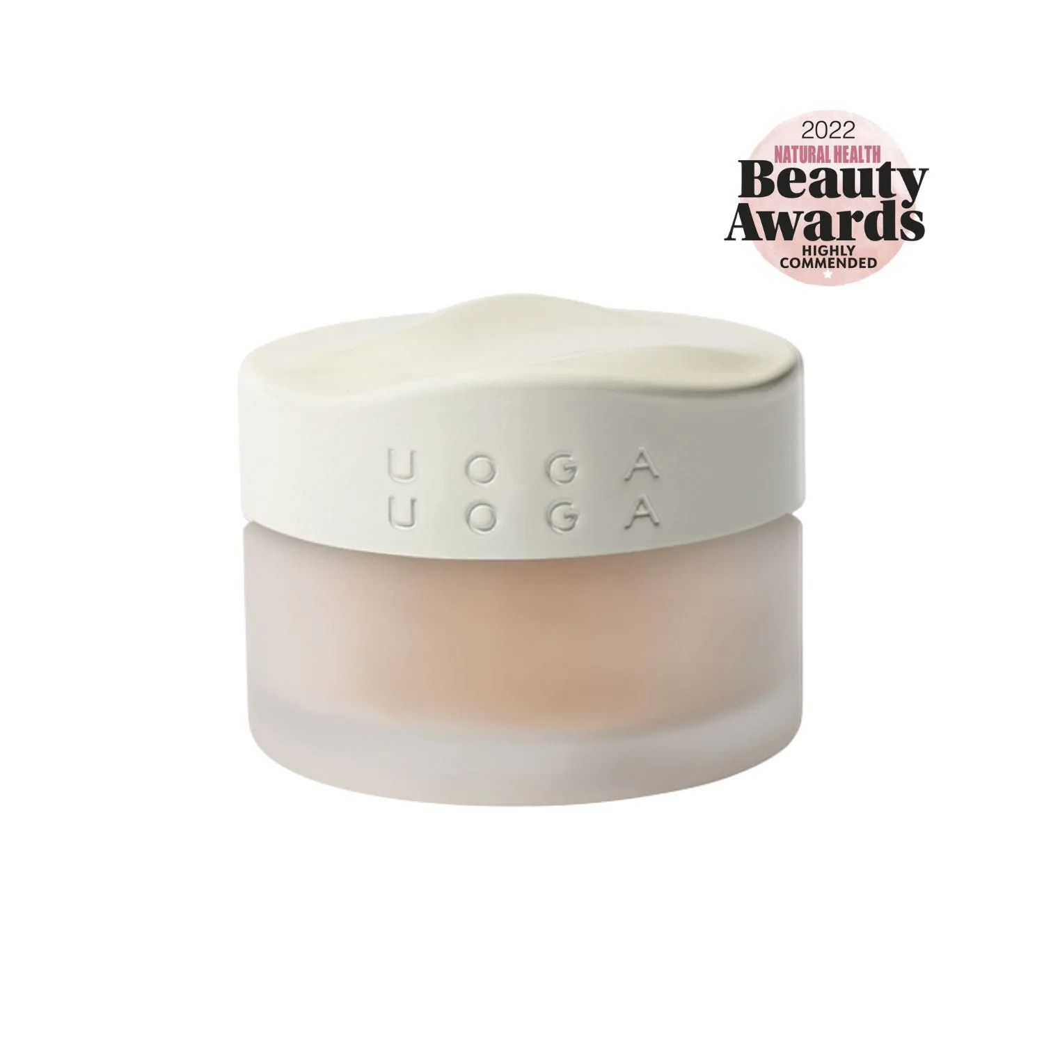 Uoga Uoga Fond de teint minéral en poudre à l'ambre (10 g) 637 Amber Sand - léger, naturel, SPF 15