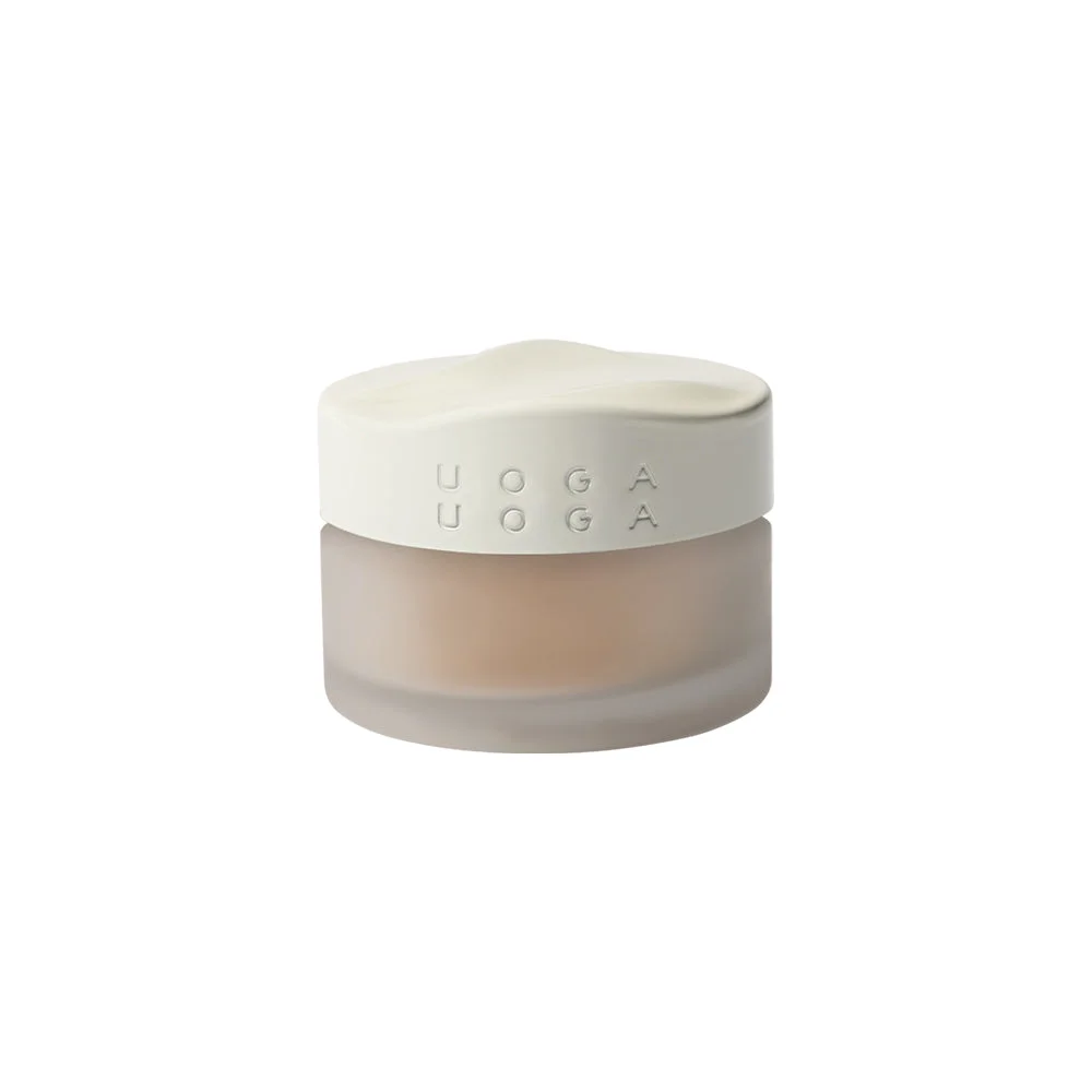 Uoga Uoga Fond de teint minéral en poudre à l'ambre (10 g) 637 Amber Sand - léger, naturel, SPF 15