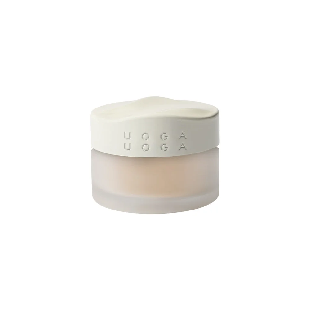 Uoga Uoga Fond de teint minéral en poudre à l'ambre (10 g) 637 Amber Sand - léger, naturel, SPF 15