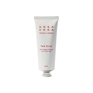 Uoga Uoga Gommage visage régénérant aux canneberges (40 ml) - pour une peau plus lisse et éclatante