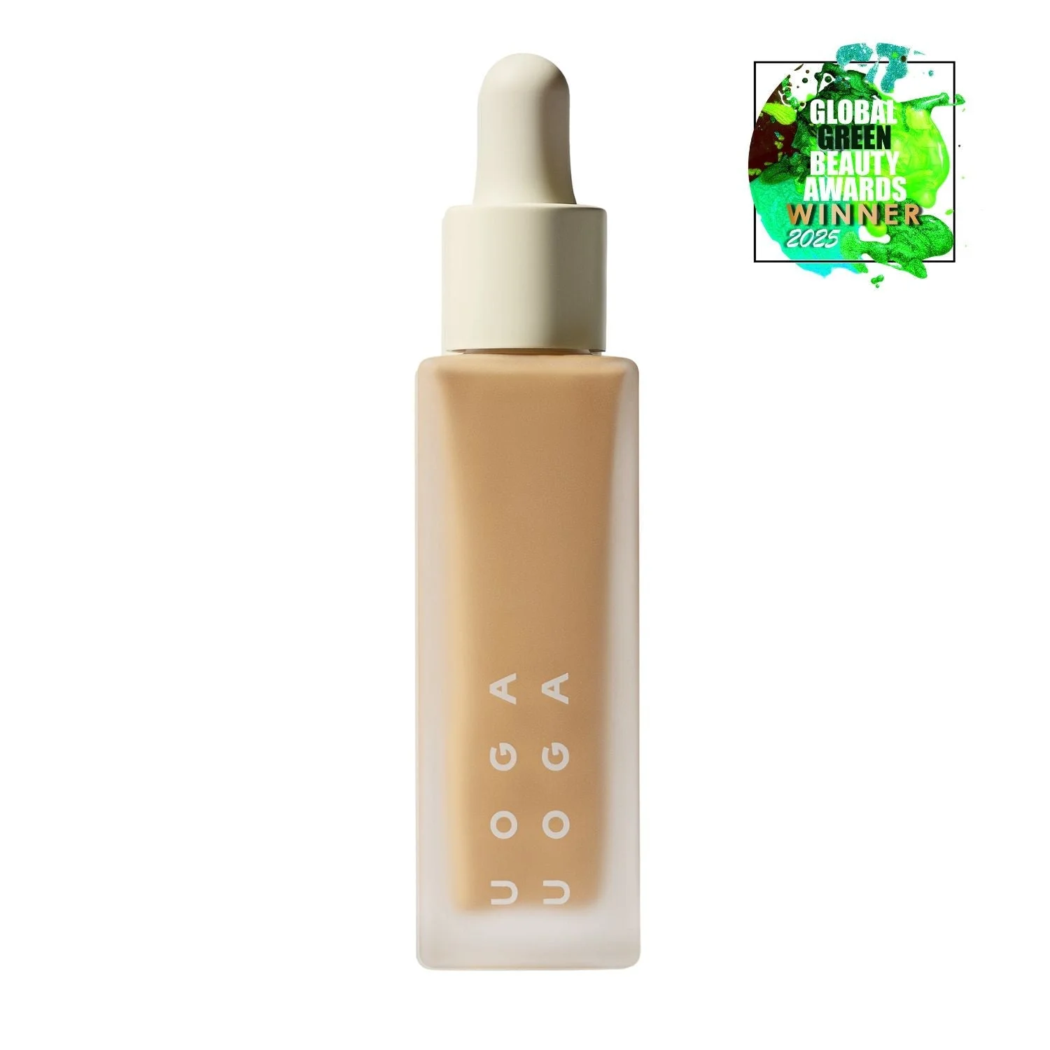 Uoga Uoga Fond de teint minéral liquide et sérum SPF 20 BIO (30 ml) 685 Desolate Shore - hydrate et protège la peau