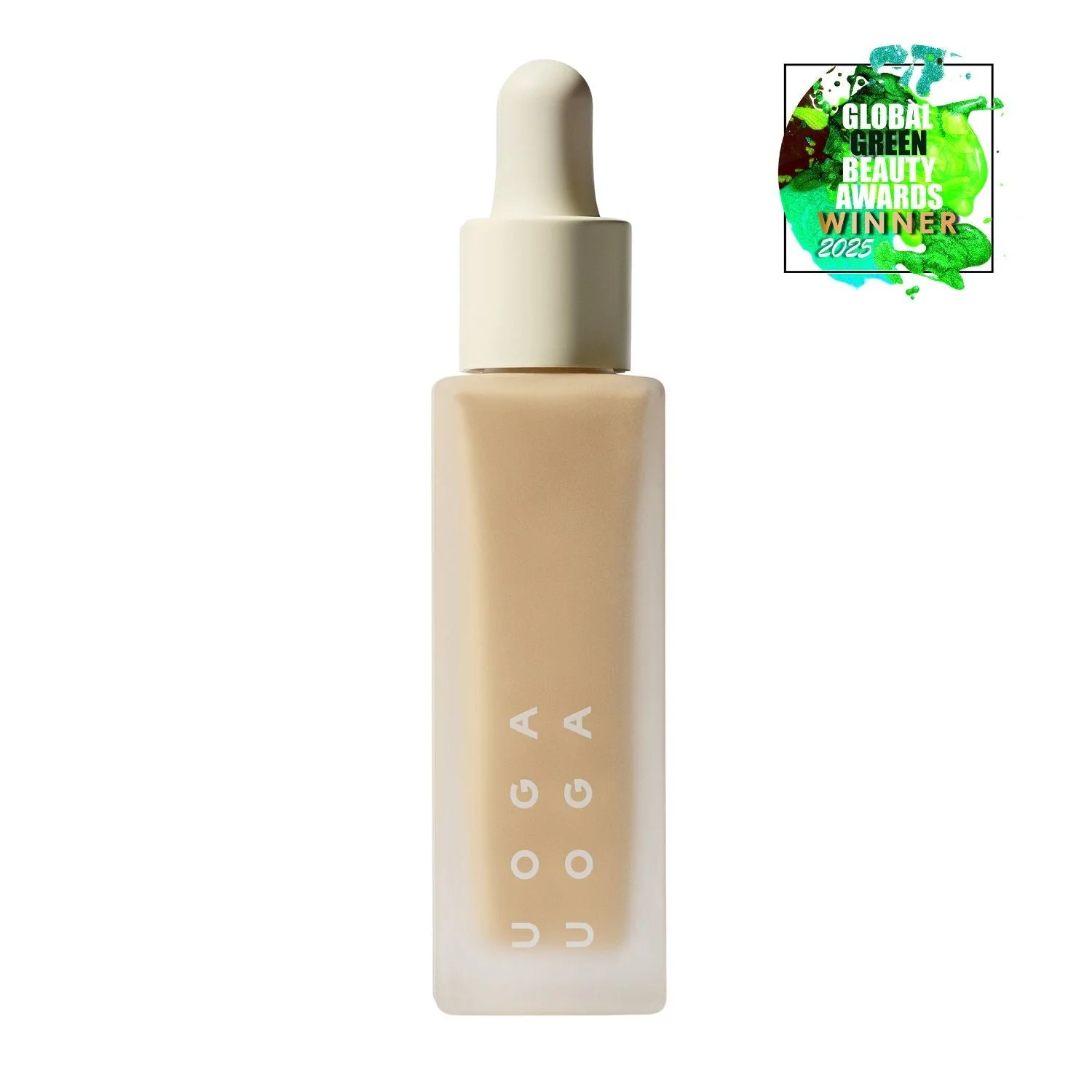 Uoga Uoga Fond de teint minéral liquide et sérum SPF 20 BIO (30 ml) 685 Desolate Shore - hydrate et protège la peau