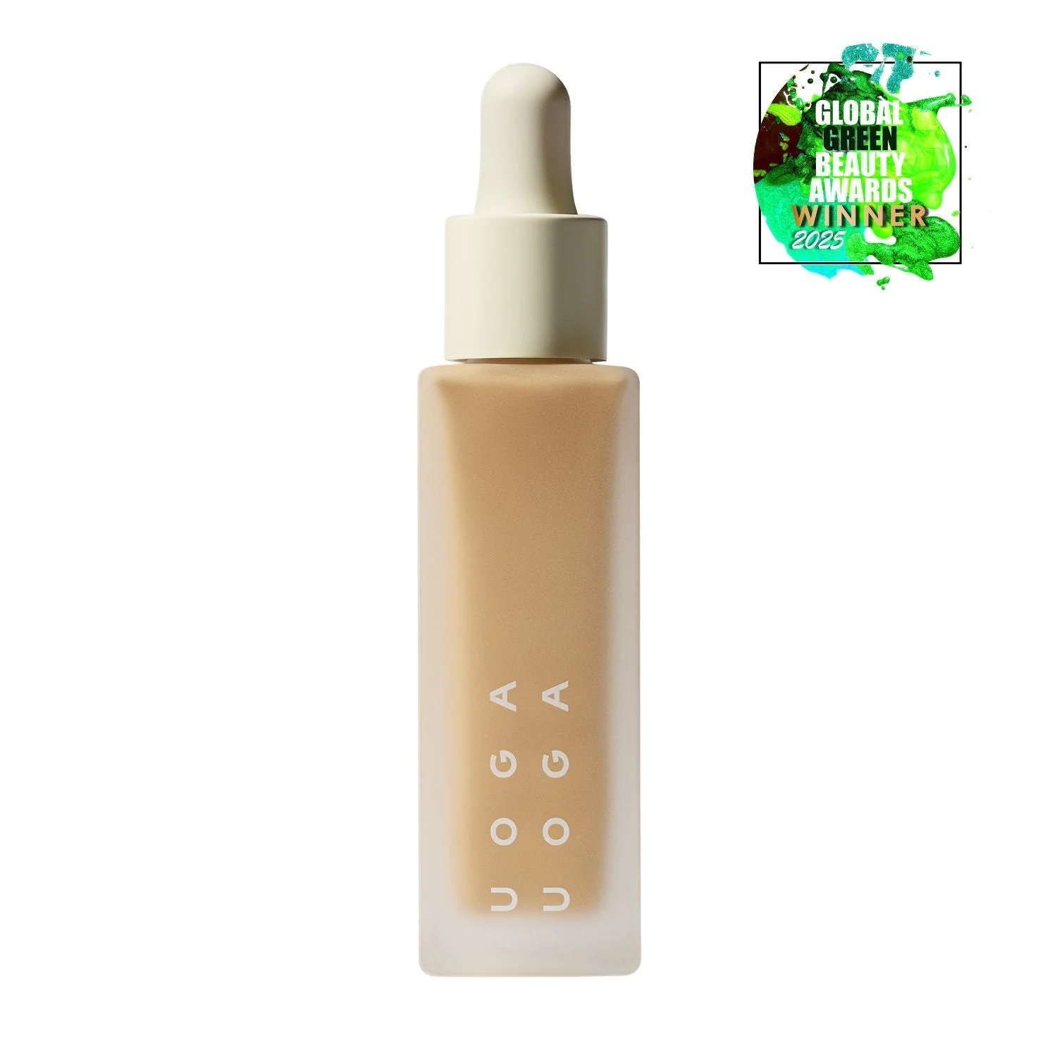 Uoga Uoga Fond de teint minéral liquide et sérum SPF 20 BIO (30 ml) 687 Warm Stones - hydrate et protège la peau