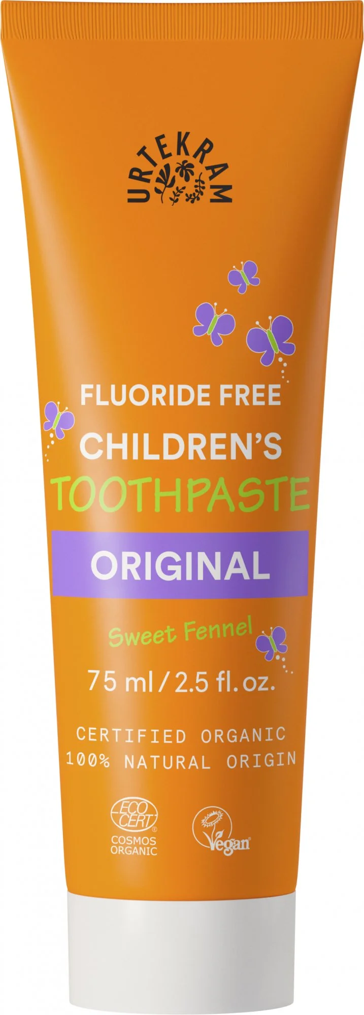 Urtekram Dentifrice enfant au fenouil BIO (75 ml) - sans fluorure