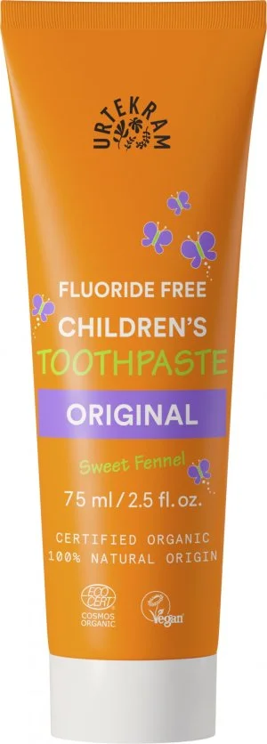 Urtekram Dentifrice enfant au fenouil BIO (75 ml) - sans fluorure