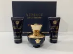 Coffret cadeau Versace Dylan Blue Pour Femme pour femmes eau de parfum 50 ml + lait corporel 50 ml + gel douche 50 ml 50 ml + tělové mléko 50 ml + sprchový gel 50 ml