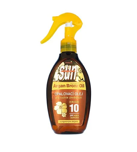 SUN Argan Oil huile solaire à l’huile d’argan SPF 10 200 ml