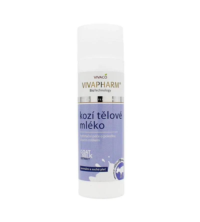 VivaPharm lait corporel au lait de chèvre 200 ml