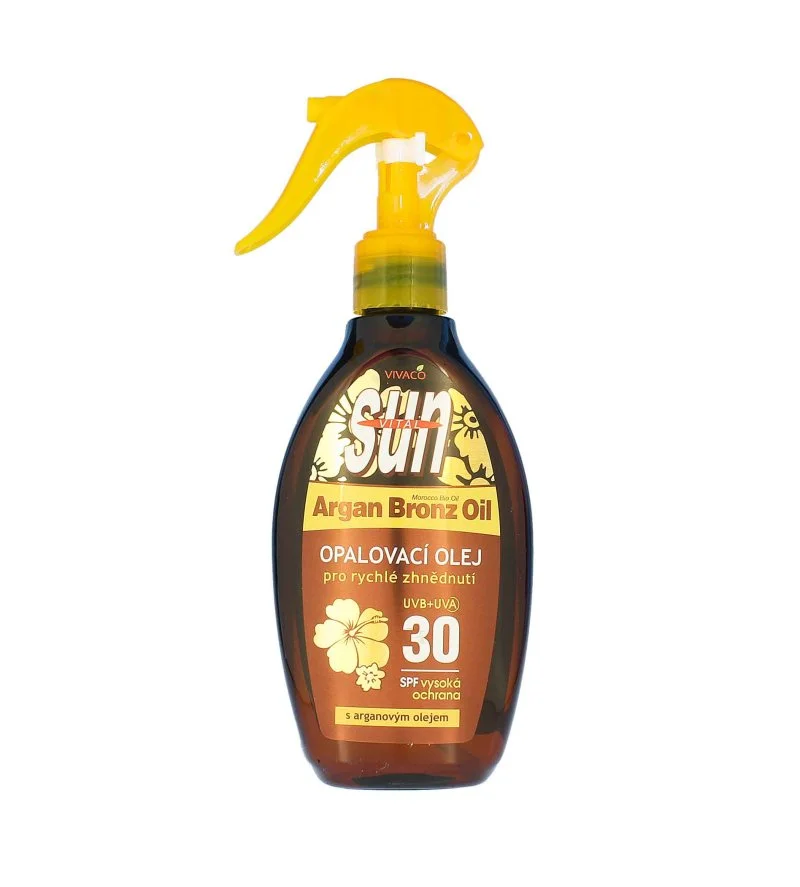 Sun Vital huile solaire à l’huile d’argan SPF30 200 ml
