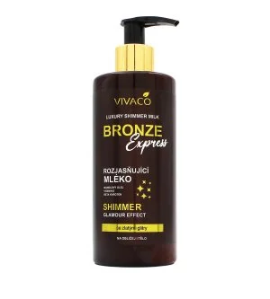 Vivaco Bronze Express lait corporel illuminateur pailleté