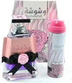 Washwashah Eau de Parfum pour femme 100 ml + déodorant en spray 75 ml