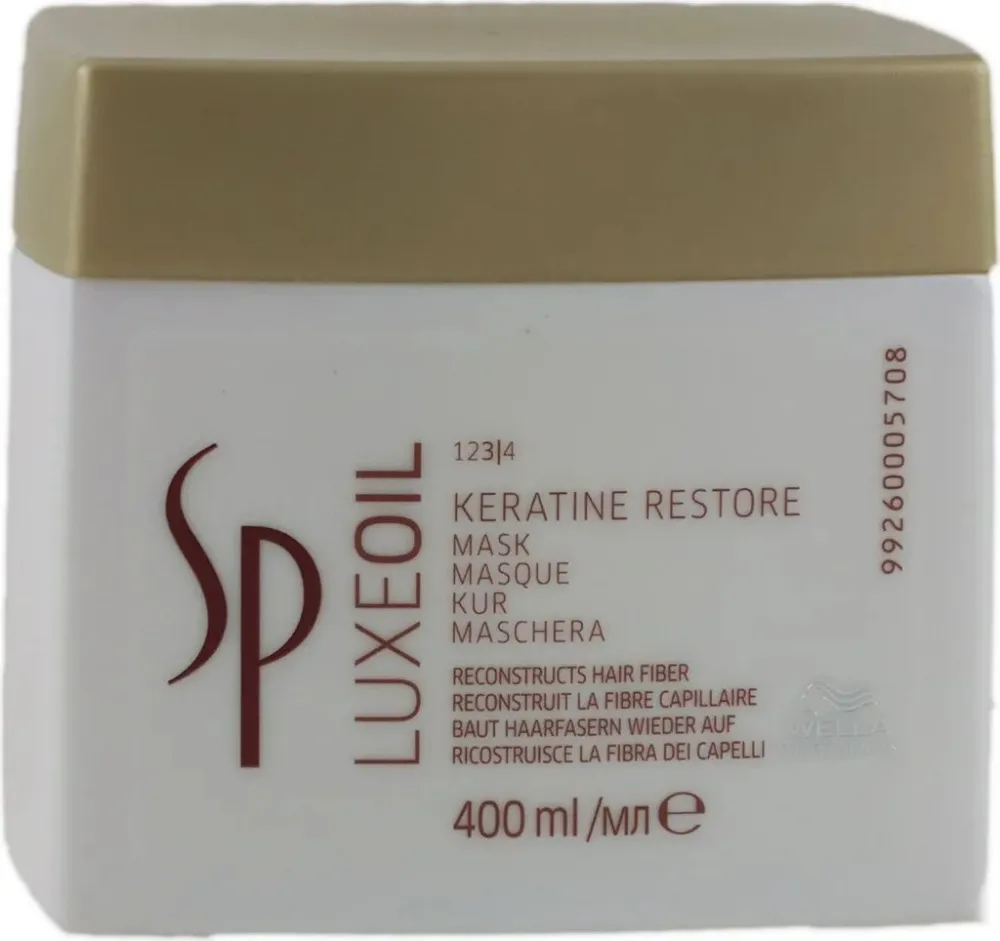 Professionals SP LuxeOil Keratin Restore Mask masque nourrissant pour cheveux 400 ml