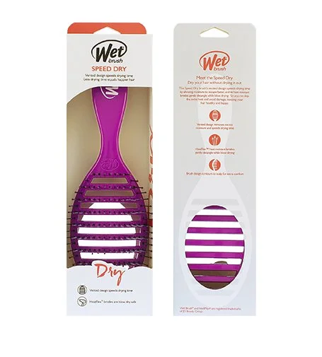 Brosse à cheveux Speed Dry violette