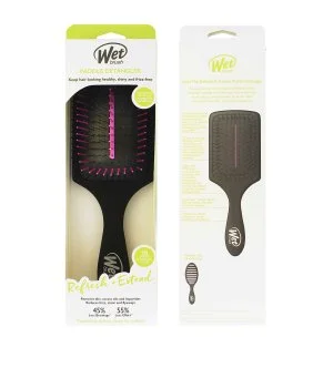 Wet Brush Refresh + Extend Paddle Detangler brosse à cheveux Noir
